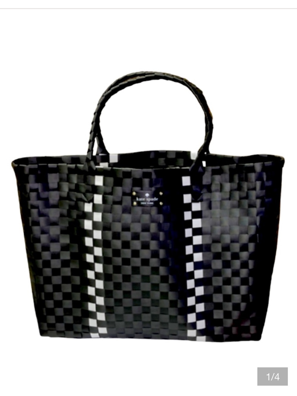 Kate Soade Black Woven - Sleek Everyday Carry